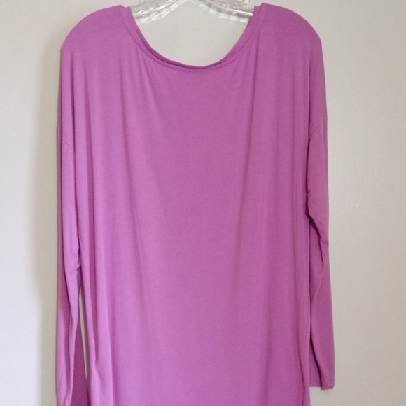Venus drop shoulder high low long sleeve top women's size small - Picture 7 of 8